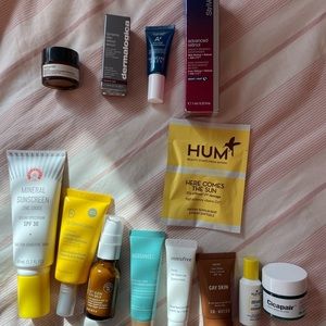 Sunscreen/retinol bundle, high end brands